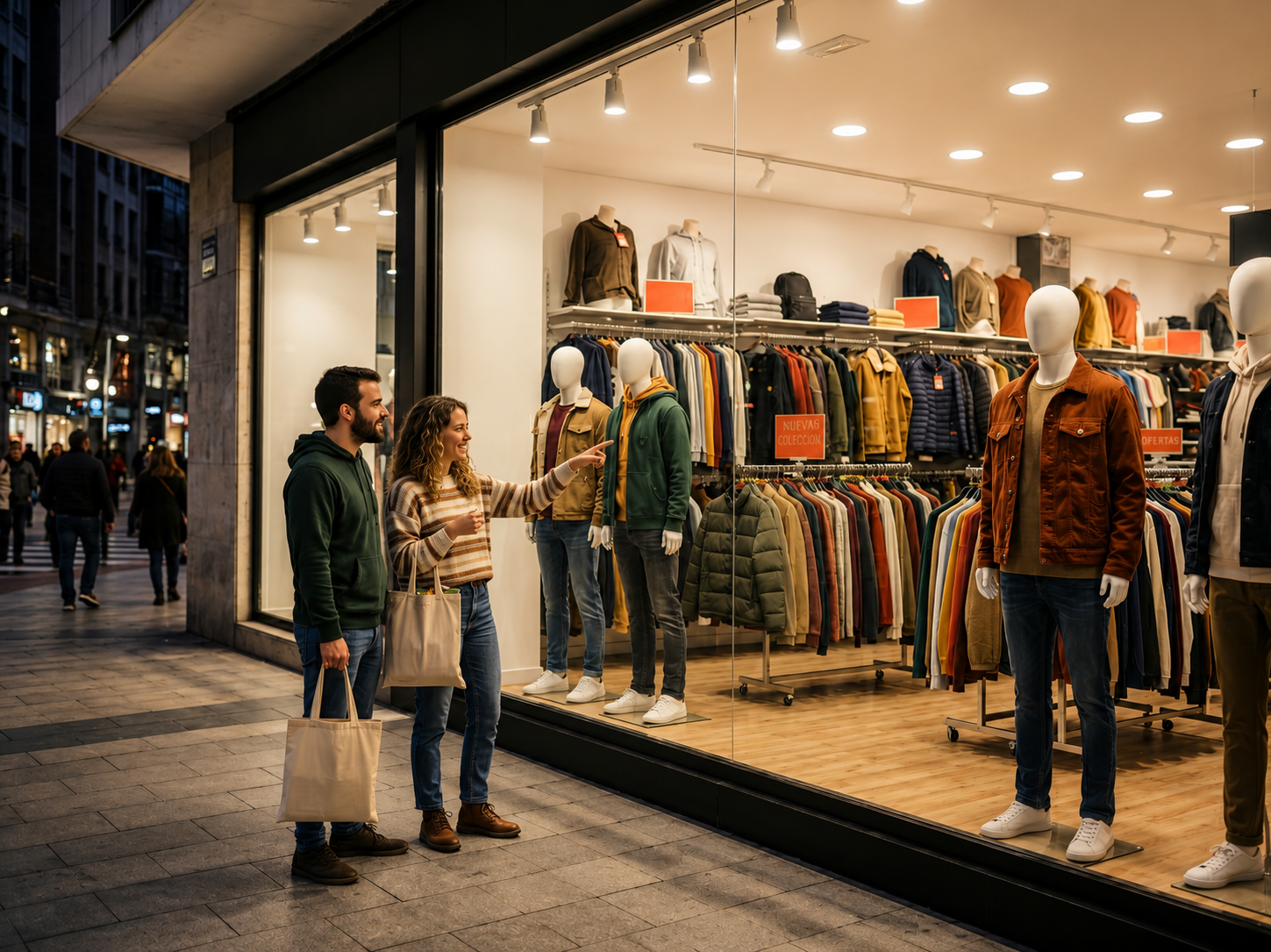 Ahorrar dinero comprando ropa, tecnología y productos del hogar