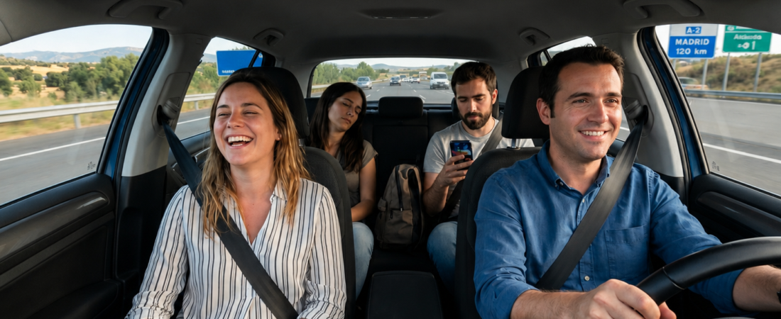 Carpooling: compartir coche y gastos