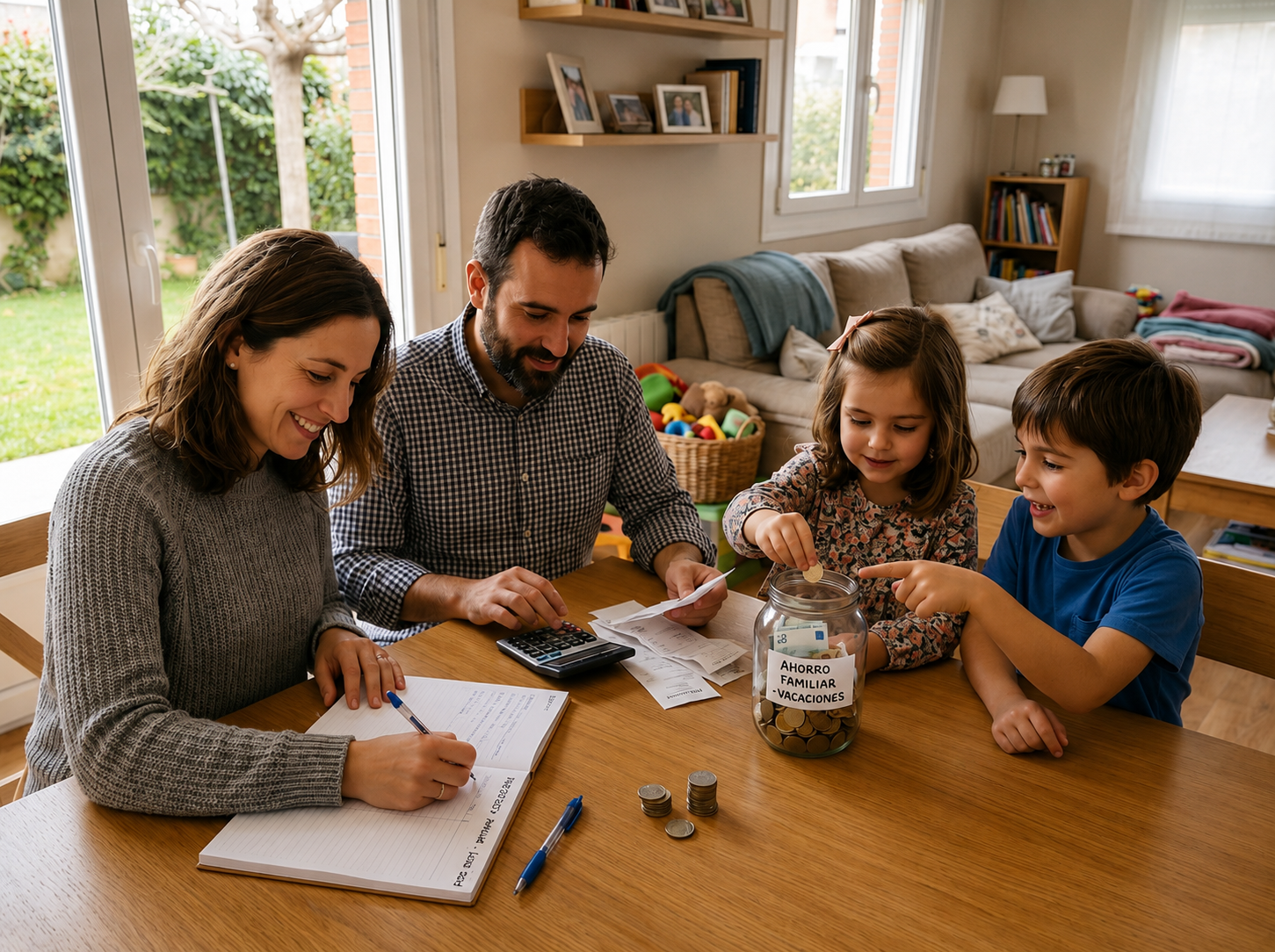 Ahorro familiar: trucos para hogares con niños