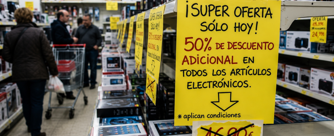 Cómo detectar falsas ofertas y descuentos inflados