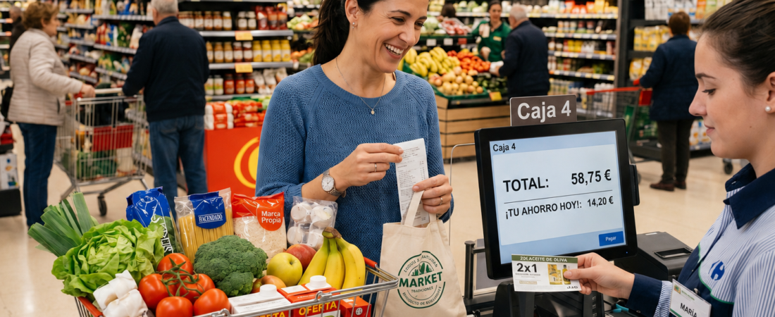 Guía para reducir la cesta de la compra en España